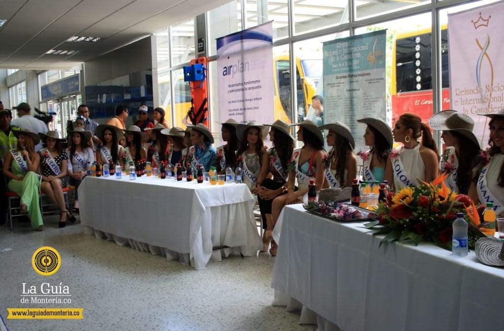 Candidatas al reinado de la Ganadería Montería 2015