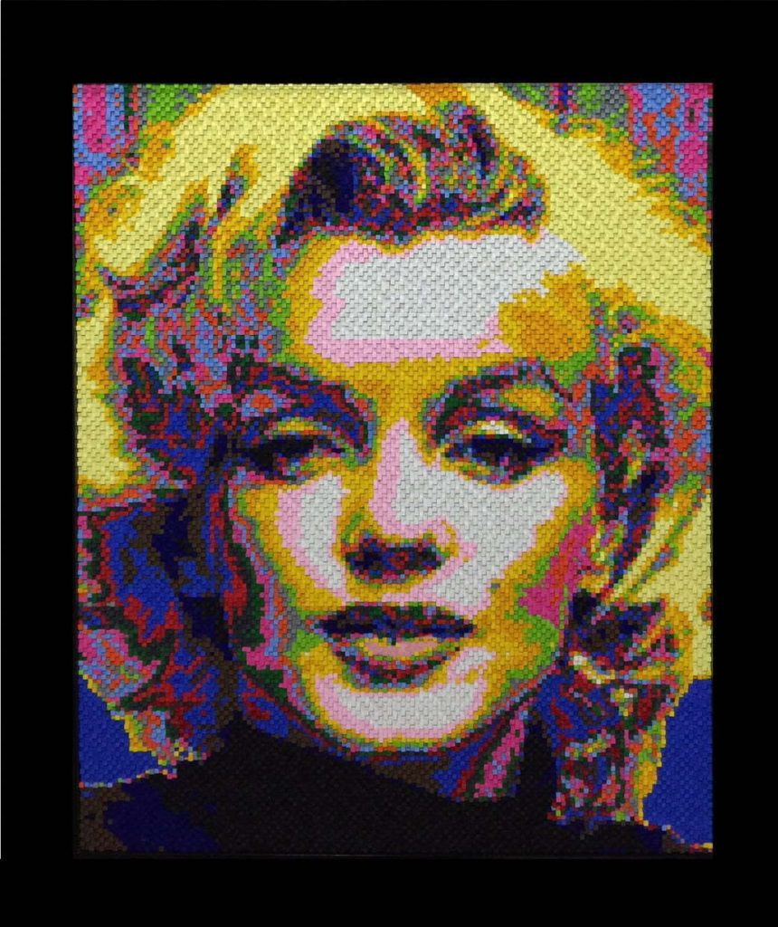 JUAN CARLOS AMAYA.marilyn 155cm por 135cm