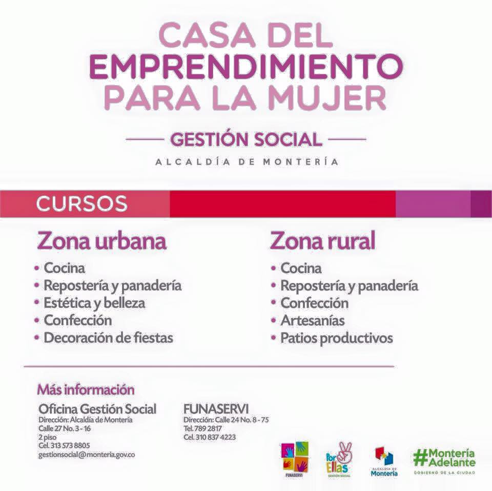 Cursos de emprendimiento para mujeres