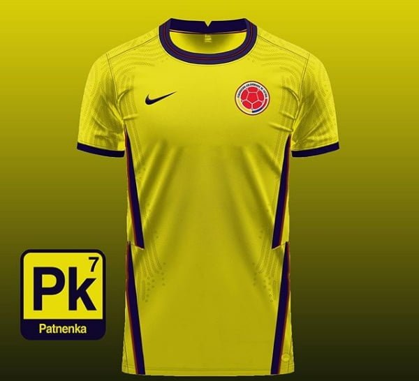 Así sería la nueva camiseta de la Selección Colombia