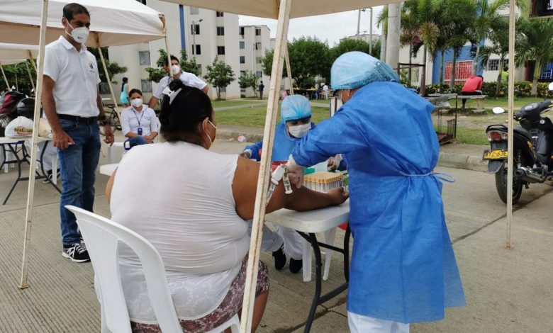 Jornada de toma de muestras a mototaxistas y comercio informal