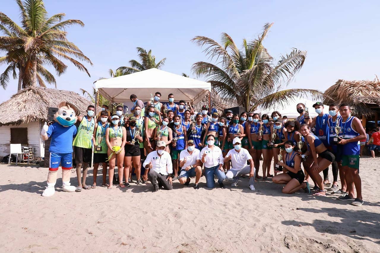 Córdoba logró 8 medallas en Circuito Nacional Regional de Voleibol Playa