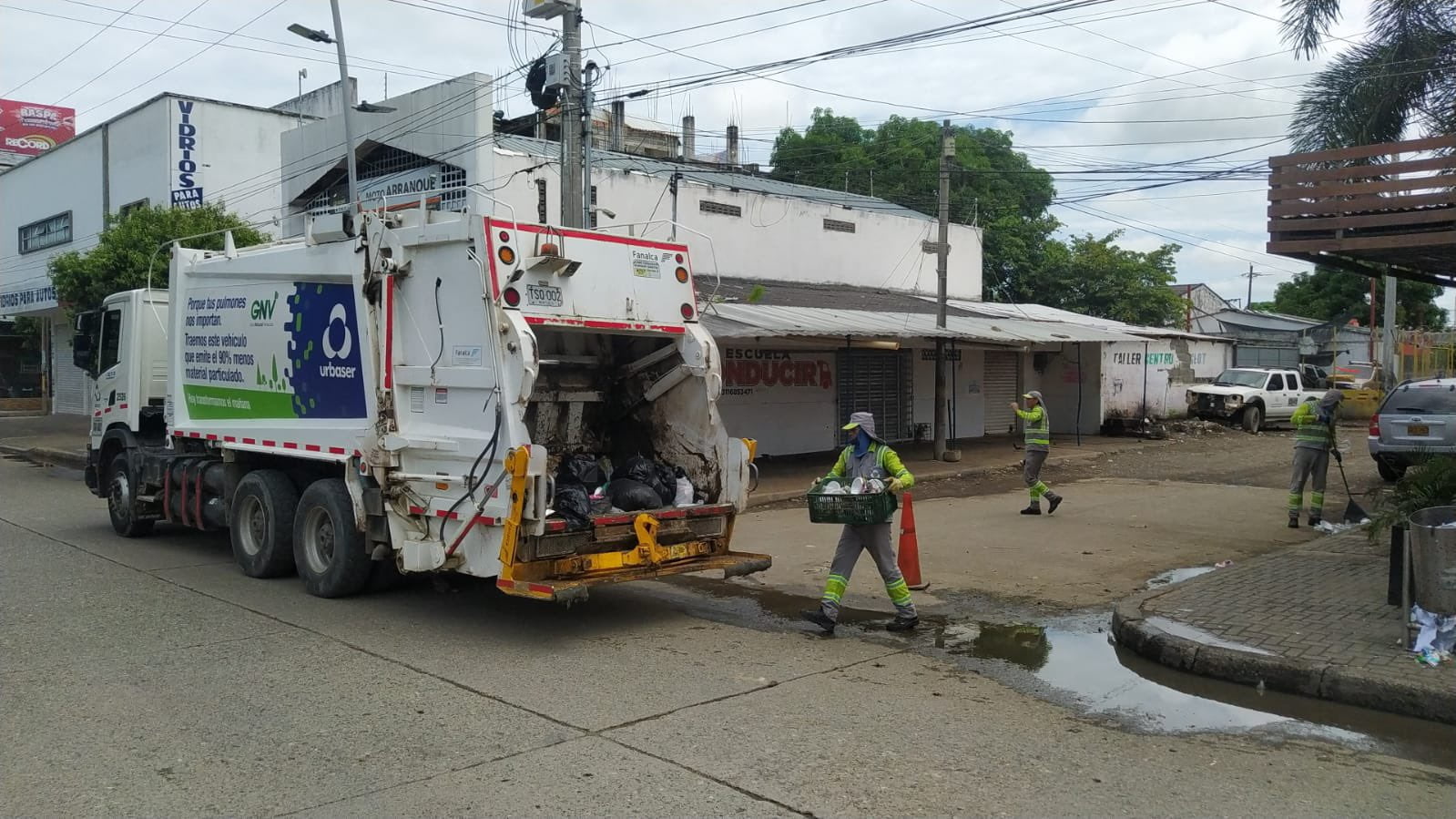 recolección de desechos en Montería aseo