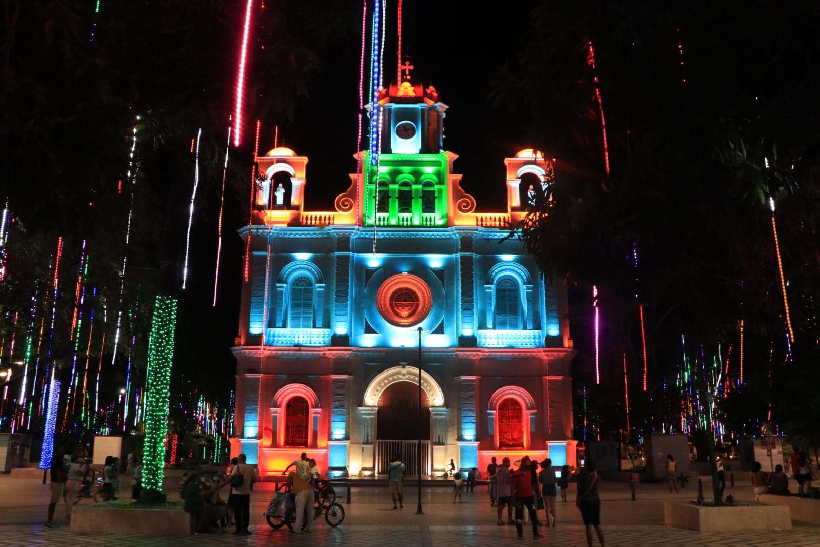 alumbrado navideño en Montería