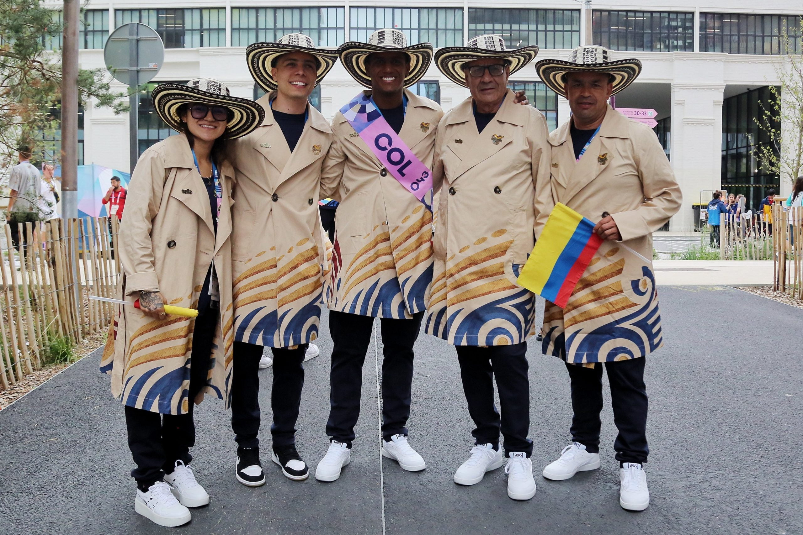 Colombia llevó el sombrero vueltiao a los Juegos Olímpicos París 2024