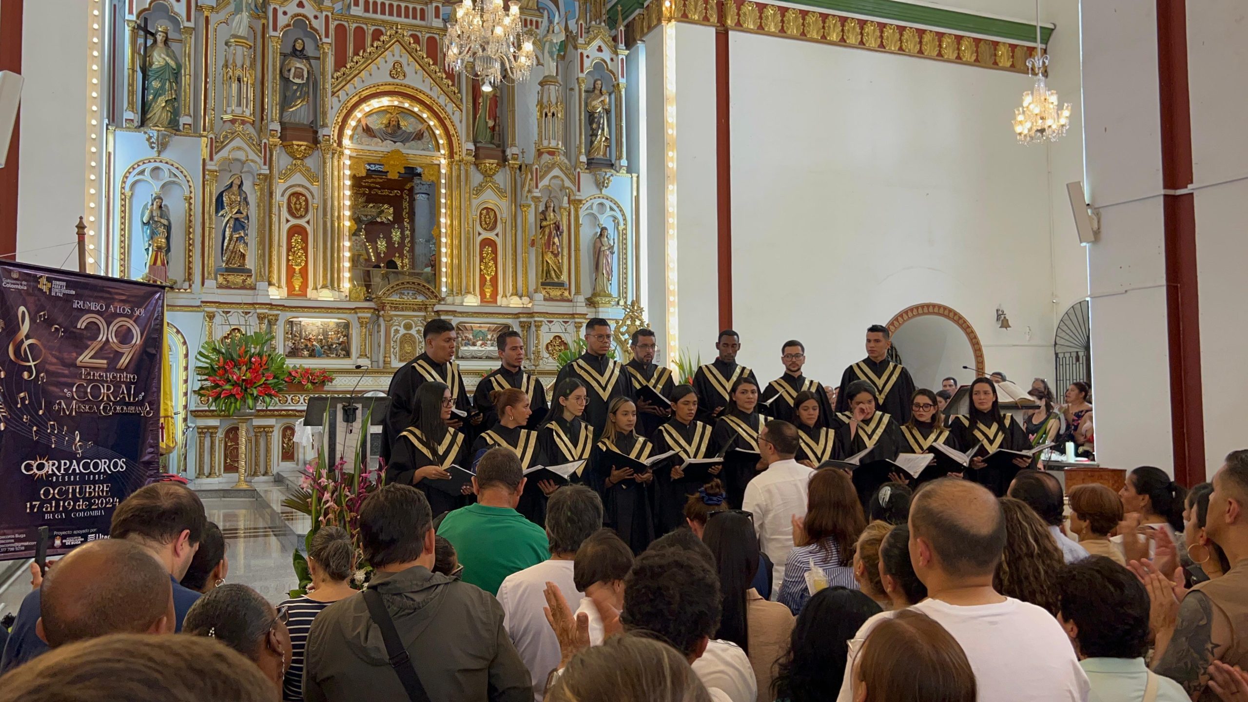 ¡Orgullo cordobés! Coro Entre Voces se lució en Buga 