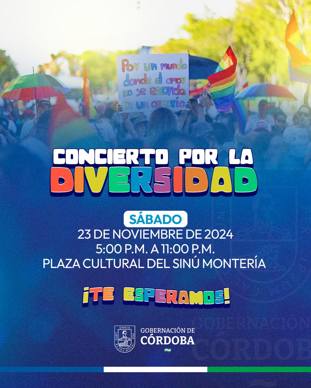 Córdoba celebrará la Diversidad con un súper concierto gratuito